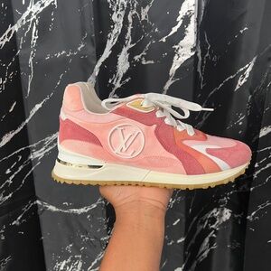 Pink Louis Vuitton Sneakers